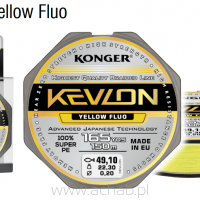 Plecionka Kevlon X4 Yellow Fluo 150m