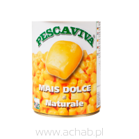 Kukurydza Pescaviva Naturale w puszce 340g