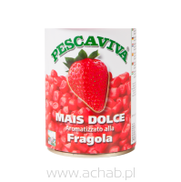 Kukurydza Pescaviva Truskawka w puszce 340g