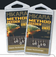 Hikara Method Feeder na plecionce Silikonowy pierścień